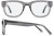 Colour Choice: Grey Crystal (C1),  Frame Size (mm): Eye Size: <b>55</b> Bridge Size: <b>22</b> Sides: <b>150</b>