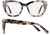 Colour Choice: Nude Tortoiseshell (C1),  Frame Size (mm): Eye Size: <b>53</b> Bridge Size: <b>19</b> Sides: <b>147</b>