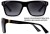 Colour Choice: Black (BLK) 🕶 (Polarised Grey Graduated Lens),  Frame Size (mm): Eye Size: <b>57</b> Bridge Size: <b>17</b> Sides: <b>150</b>