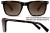 Colour Choice: Tort (TRT) 🕶 (Polarised Brown Graduated Lens),  Frame Size (mm): Eye Size: <b>53</b> Bridge Size: <b>21</b> Sides: <b>145</b>