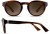 Colour Choice: Honey Striation(SBR)🕶(Polarised Brown Graduated Lens),  Frame Size (mm): Eye Size: <b>50</b> Bridge Size: <b>24</b> Sides: <b>147</b>