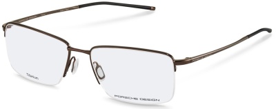 PORSCHE DESIGN 'P8751' Semi-Rimless Glasses