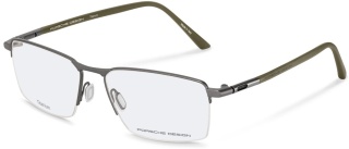 PORSCHE DESIGN 'P8765' Semi-Rimless Glasses